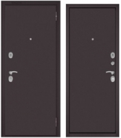 Дверь BULDOORS FAMILY ECO STEEL букле шоколад