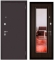 BULDOORS FAMILY ECO букле шоколад, венге Е-140 зеркало