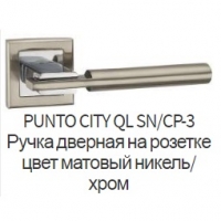 Ручка дверная PUNTO City SN
